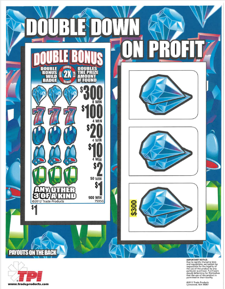TP7597G - DOUBLE BONUS ($1.00) - Image 3