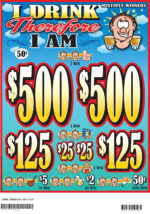 TP7472W - I DRINK THEREFORE I AM ($.50)