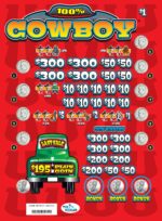 TP6627CLS CB KIT - 100% COWBOY ($1.00) COINBOARD