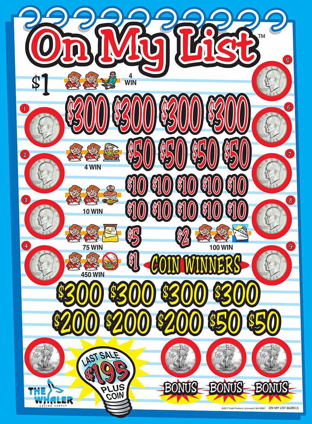 TP6628CLS CB KIT - ON MY LIST ($1.00) COINBOARD